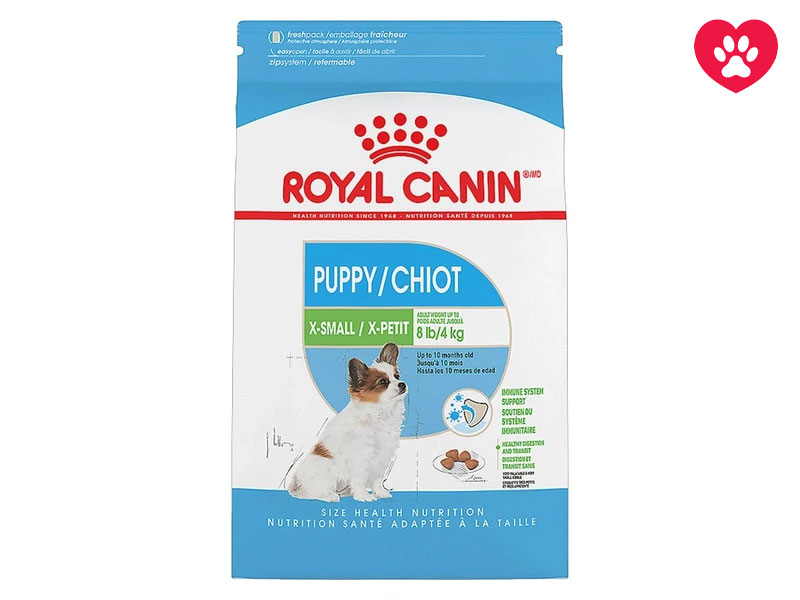 غذای خشک سگ رویال کنین ایکس اسمال پاپی (Royal Canin X-small Puppy)