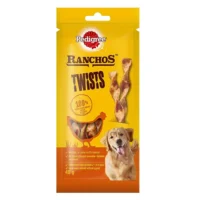 تشویقی سگ پدیگری با طعم مرغ و غلات Pedigree Ranchos Dog Treat With Chicken وزن 40 گرم