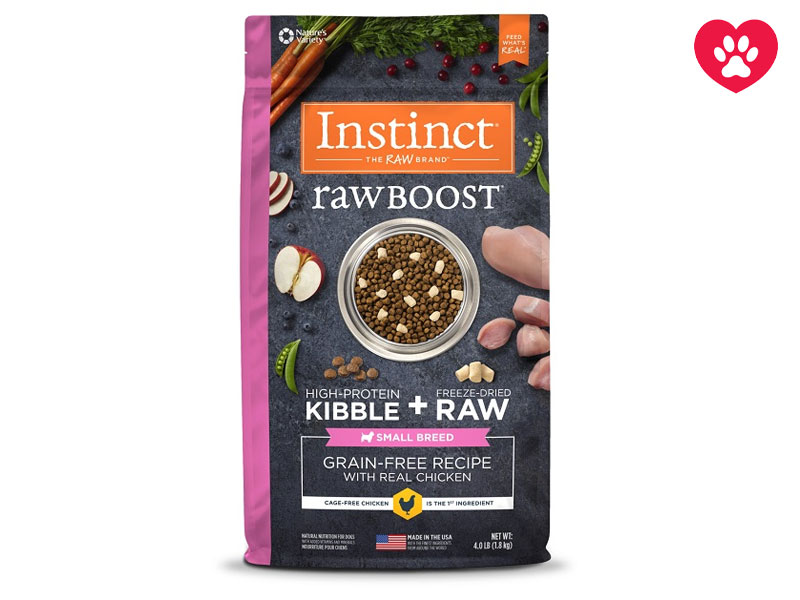 غذای خشک  Instinct Raw Boost Small Breed برای شیتزو