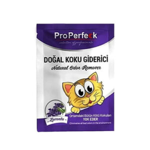 بوگیر خاک گربه با رایحه لوندر پروپرفک ProPerfeck Lavender Scented Odor Remover وزن 25 گرم