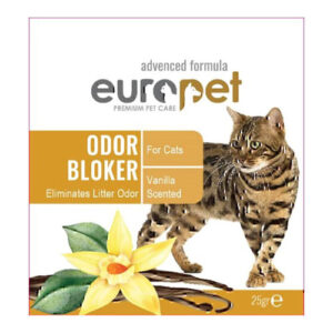 خوشبوکننده خاک گربه یوروپت با رایحه وانیل Europet Cat Litter Deodorizer Vanilla Scented وزن 25 گرم