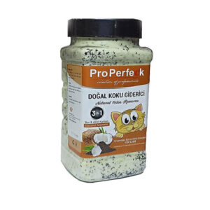 بوگیر طبیعی بستر گربه نارگیلی پروپرفک ProPerfecK Natural Odor Remover وزن 500 گرم