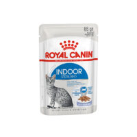 پوچ گربه عقیم شده خانگی رویال کنین با طعم مرغ در ژله Royal Canin Indoor Sterilised وزن 85 گرم