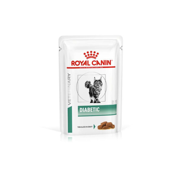 پوچ گربه رویال کنین Royal Canin Diabetic وزن 85 گرم