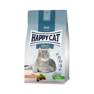 غذای خشک گربه هپی کت با طعم سالمون Happy Cat Indoor Atlantic Salmon وزن 4 کیلوگرم