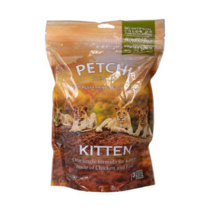 غذای خشک پرمیوم بچه گربه پتچی با طعم مرغ و ماهی Petchi Kitten Chicken & Fish وزن 1.7 کیلوگرم